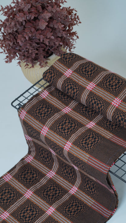 Brown Nadhiya Chennimalai Bedsheet