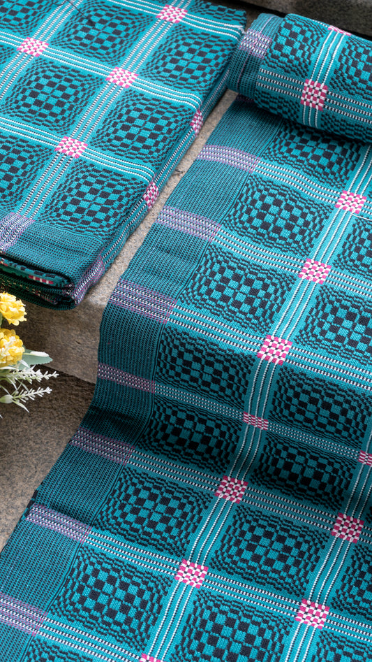 Green Nadhiya Chennimalai Bedsheet