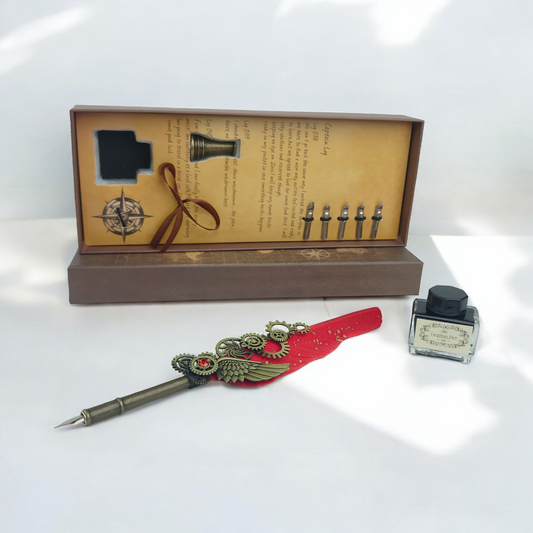 Antique Feather Ink Pen
