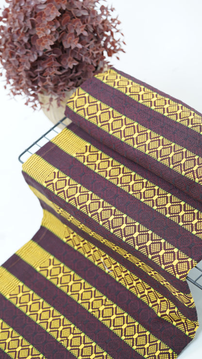 Premium Handloom Chennimalai bedsheet - Chocolate Brown