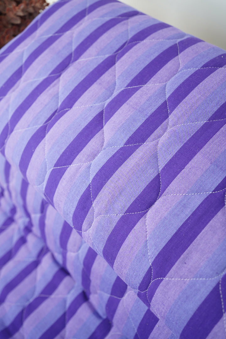 Premium Handloom Double Cot Chennimalai Quilt- Lavender
