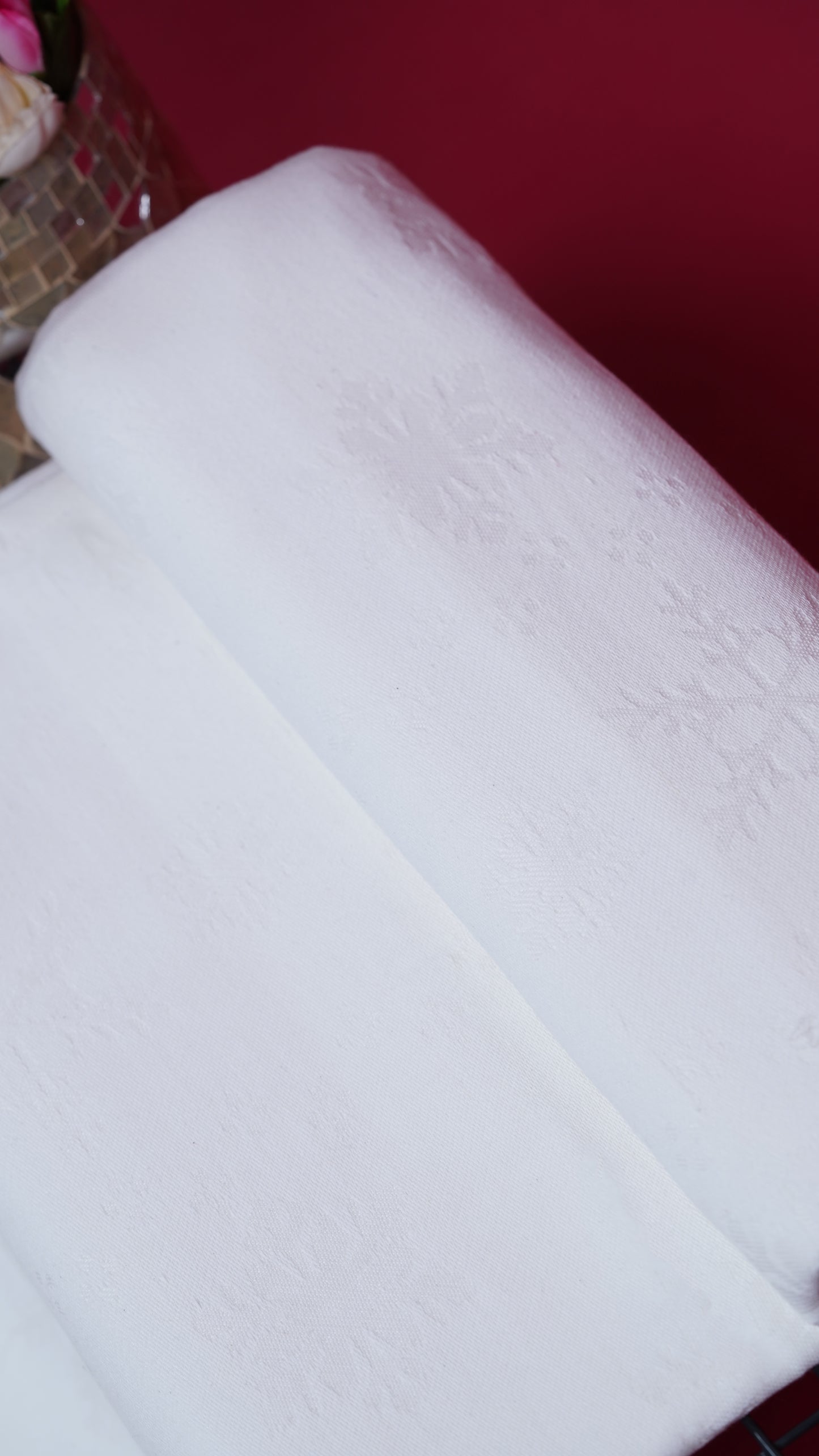 Premium Handloom Soft Snow-White Chennimalai Bedsheet