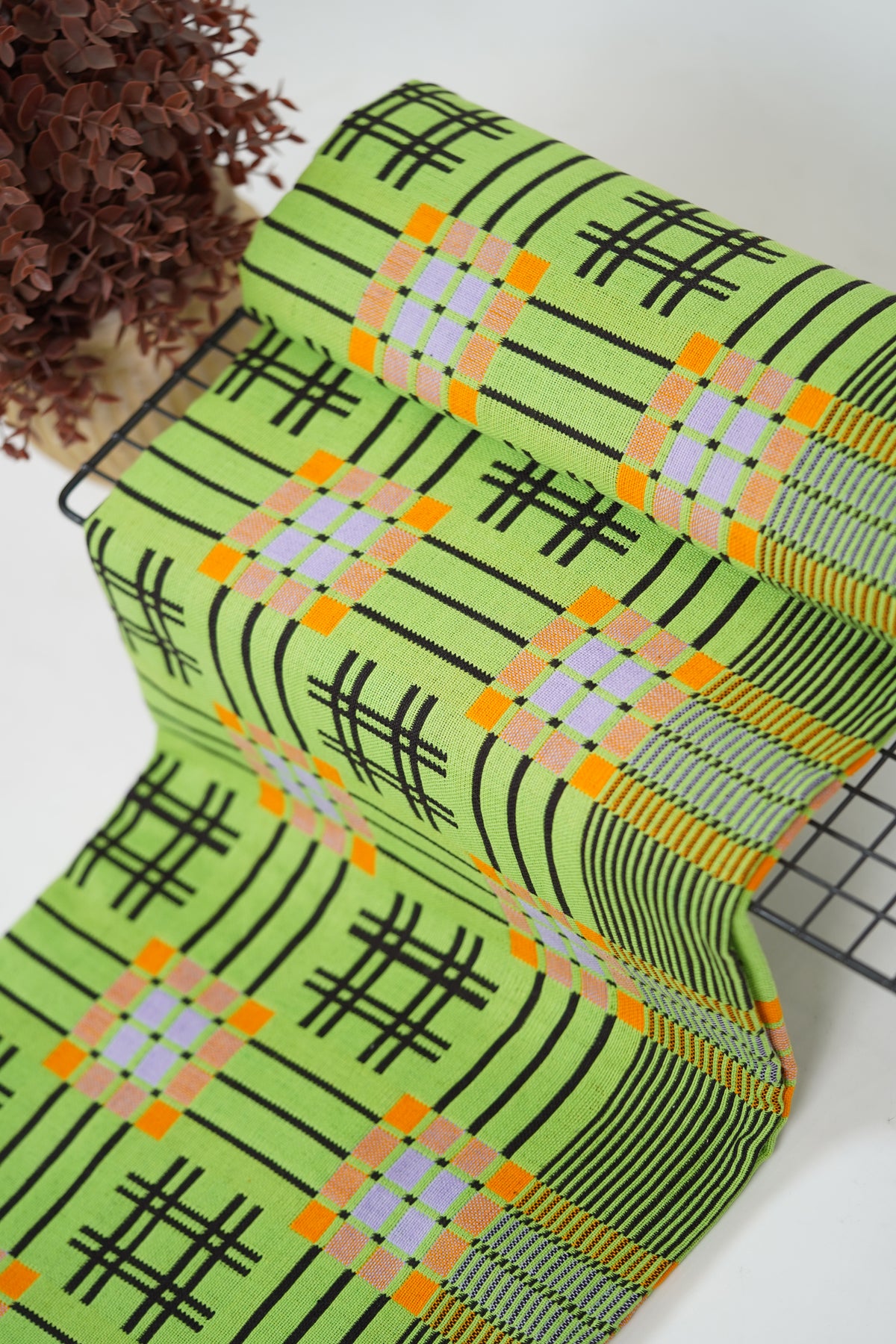 Premium Handloom Royal Green Chennimalai Bedsheet
