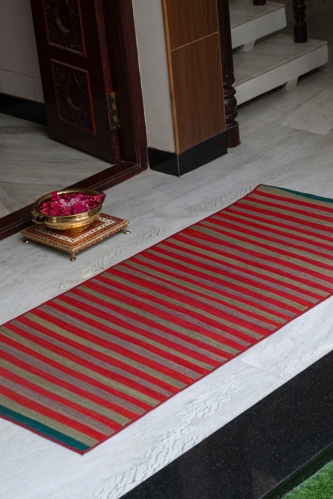 Red Pattamadai Silk Mat