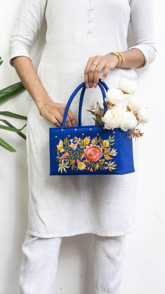 Blue Hamper Bag - Small