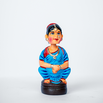 Highly Durable Fiber Tanjore Dancing Doll - Mama Mami
