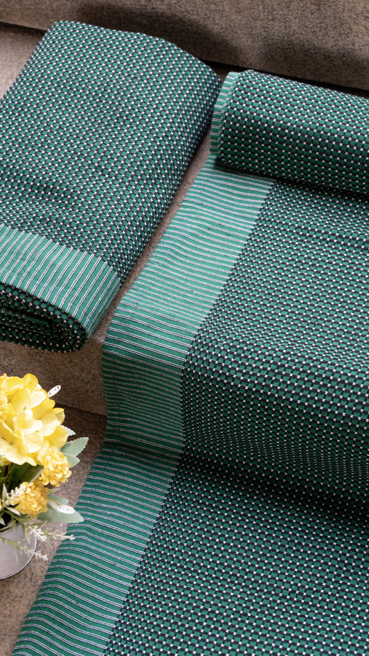 Viking Chennimalai Bed Sheet - green