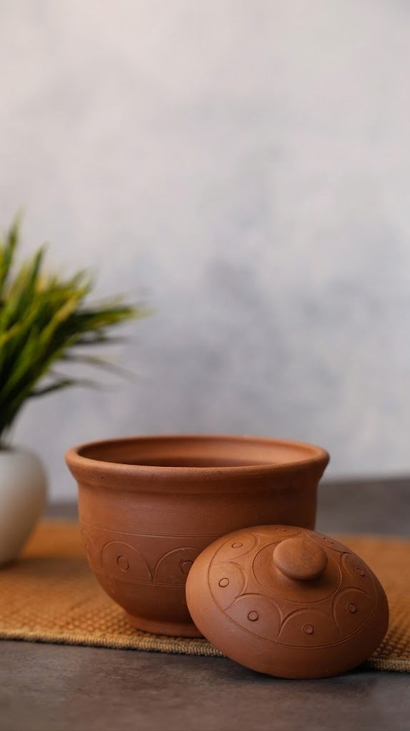 Curd Pot With Lid