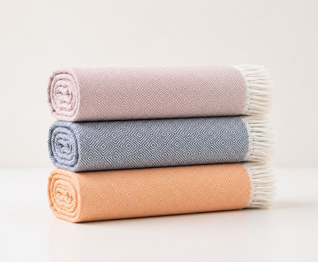 Handloom Soft Diamond Towel