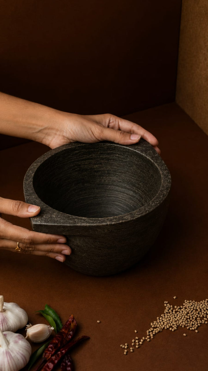 Soapstone Curry Pot