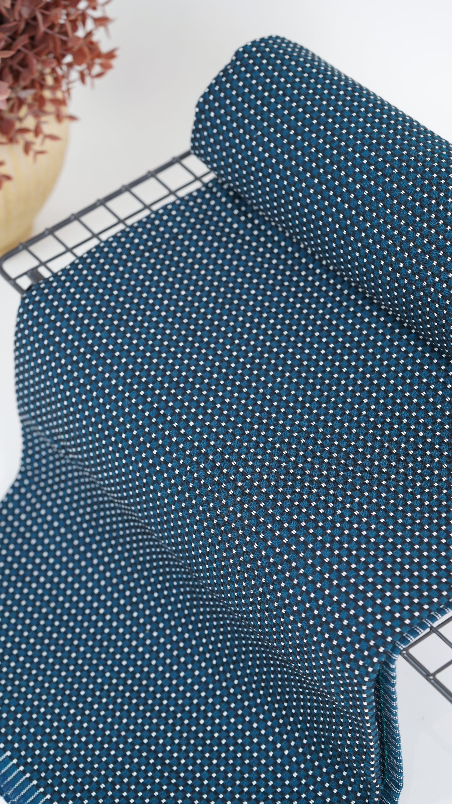 Viking Chennimalai Bedsheet - Denim Blue