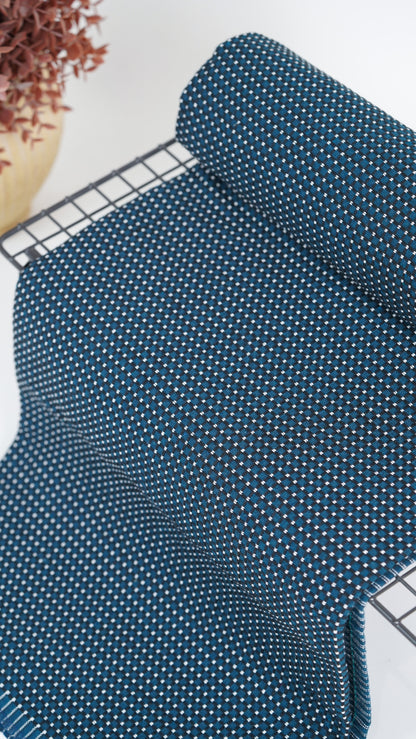 Viking Chennimalai Bedsheet - Denim Blue