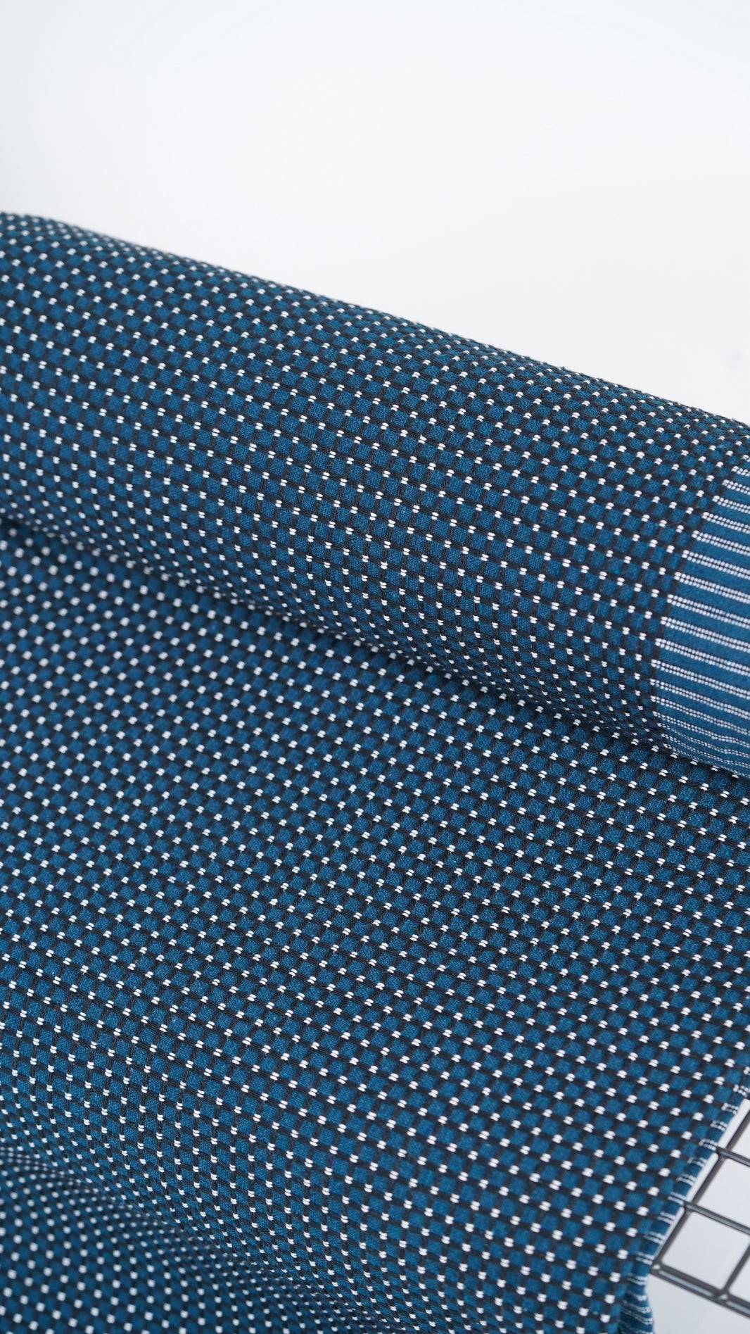 Viking Chennimalai Bedsheet - Denim Blue