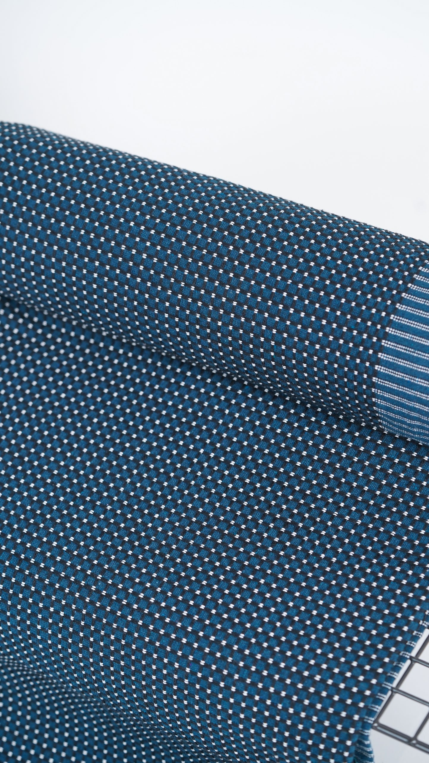 Viking Chennimalai Bedsheet - Denim Blue