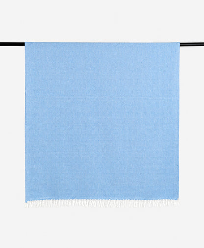 Chennimalai soft Diamond weave towel Sky Blue