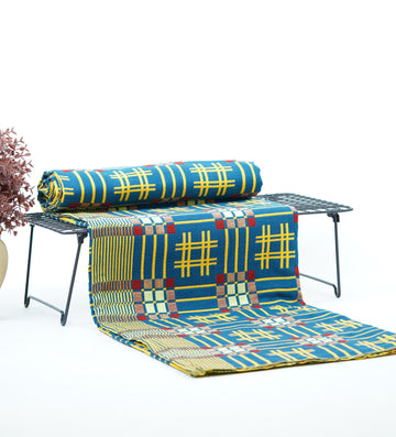Premium Handloom Royal Teal Chennimalai Bedsheet