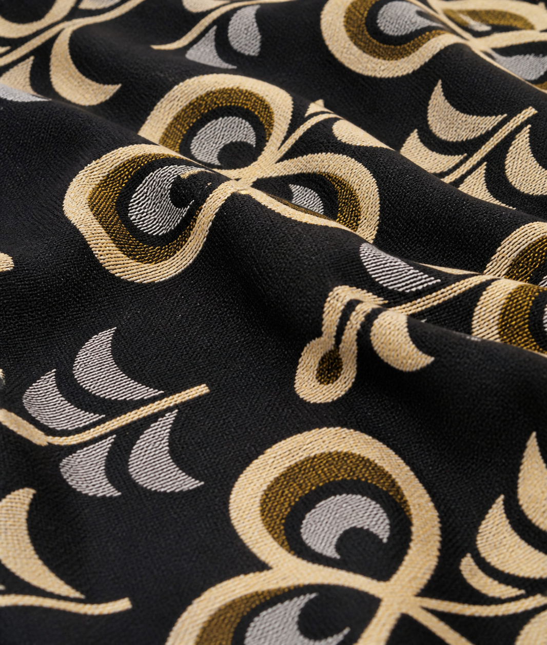 G. Raja Chennimalai Bedsheet Traditional Bloom — Fabric and pattern detail view