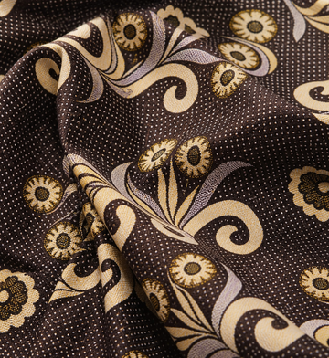 G. Raja Chennimalai Bedsheet Vintage Garden — Fabric and pattern detail view