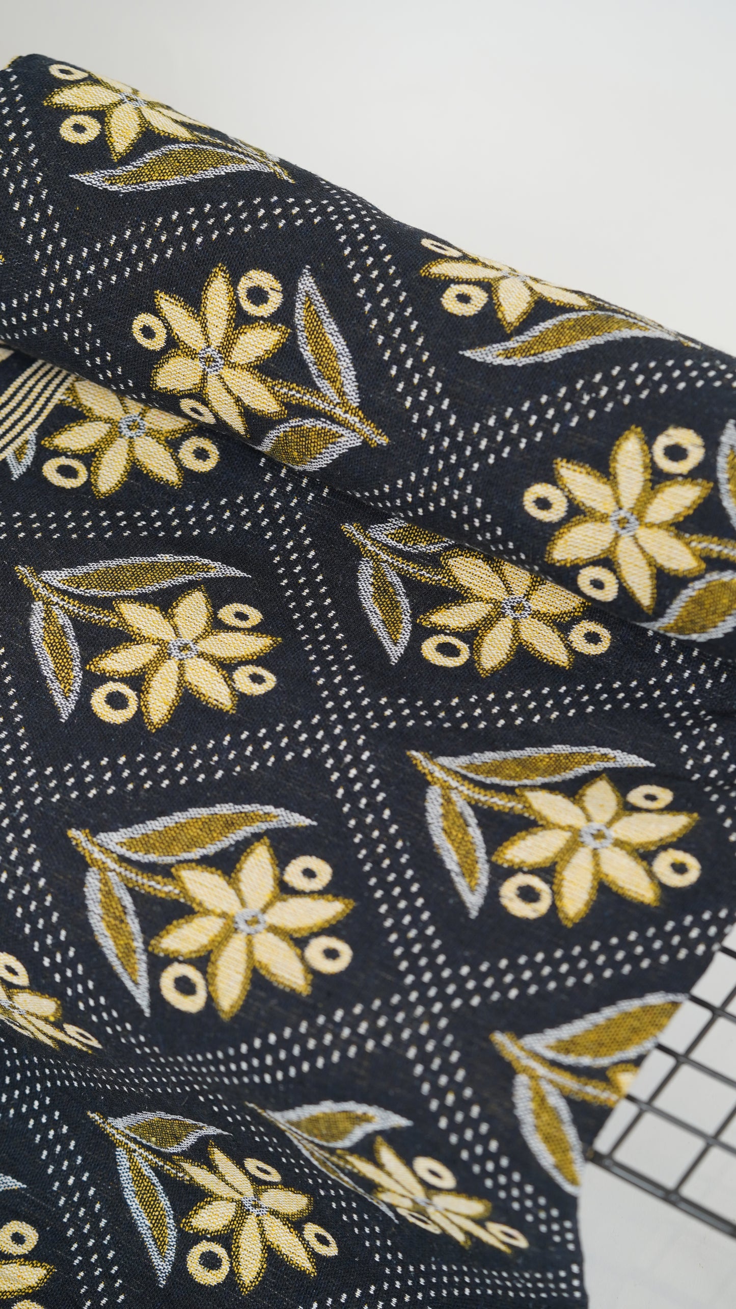 G. Raja Chennimalai Bed Sheet Midnight Floral