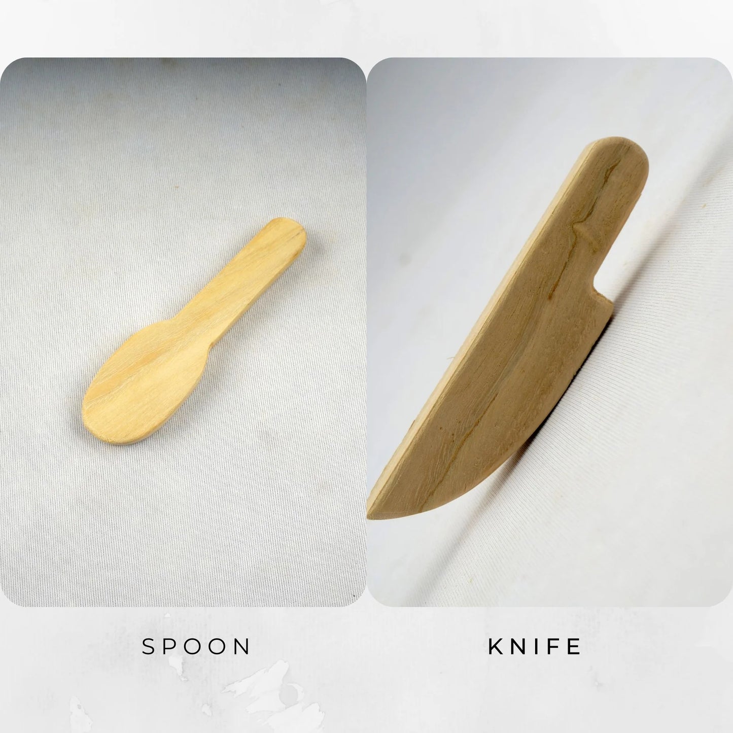 Spoon and Knife Shaped Teething Toys