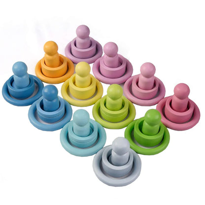 Pegs and Cups - Open ended toy set