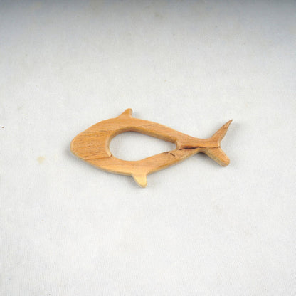 Wooden Dolphin and Whale Teethers