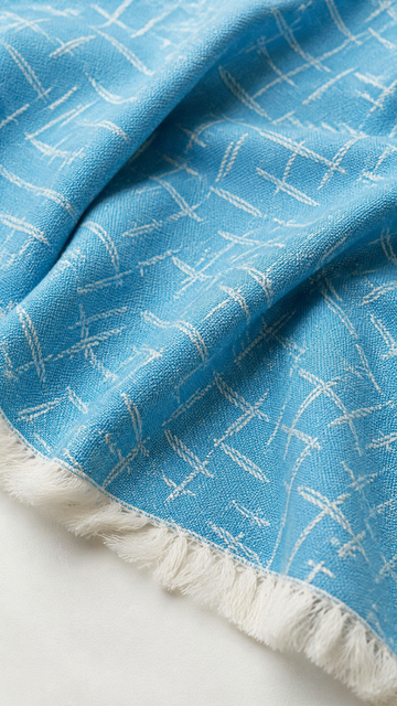 Blue Lovely Chennimalai Bedsheet