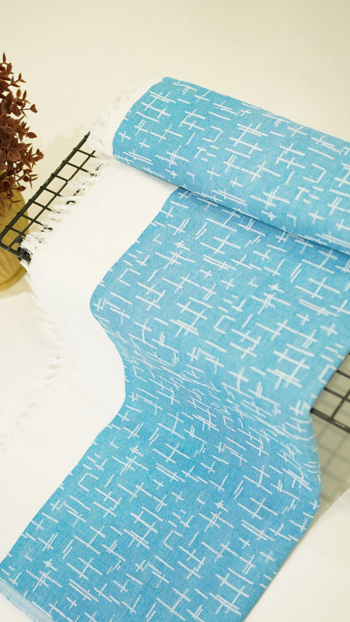 Blue Lovely Chennimalai Bedsheet