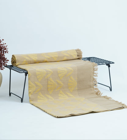 Brown Blossom Lovely Chennimalai Bedsheet