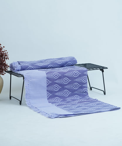 Lilac Glow Lovely Chennimalai Bedsheet