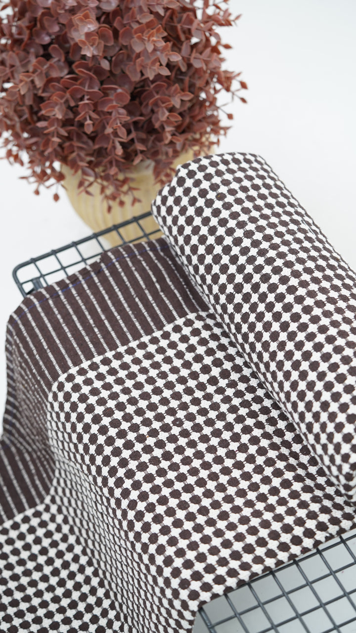 Nayapaisa Chennimalai Bedsheet - Brown