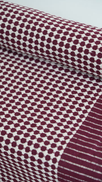 Nayapaisa Chennimalai Bedsheet - Maroon