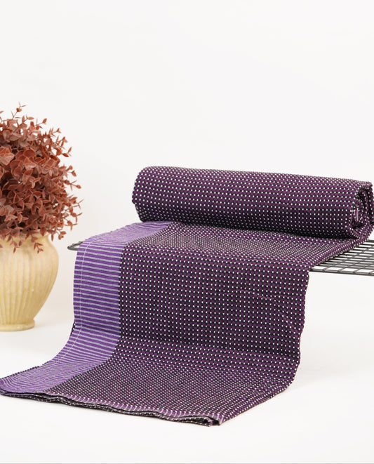 Viking Chennimalai Bed Sheet - Purple