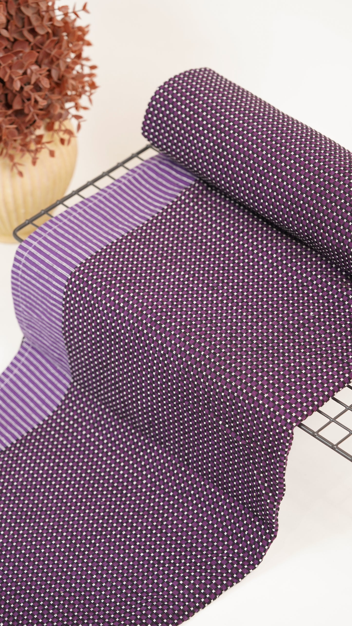 Viking Chennimalai Bed Sheet - Purple