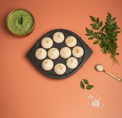 Soapstone Paniyaram Pan - 10 Pit