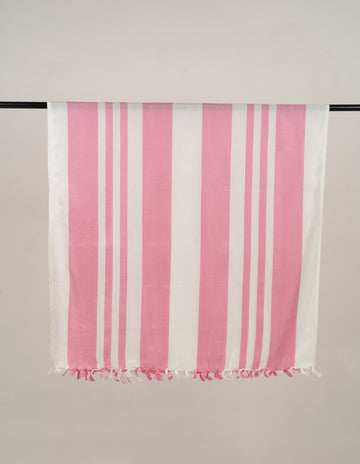 Chennimalai Handloom Ultra Soft Bamboo Towel Pink