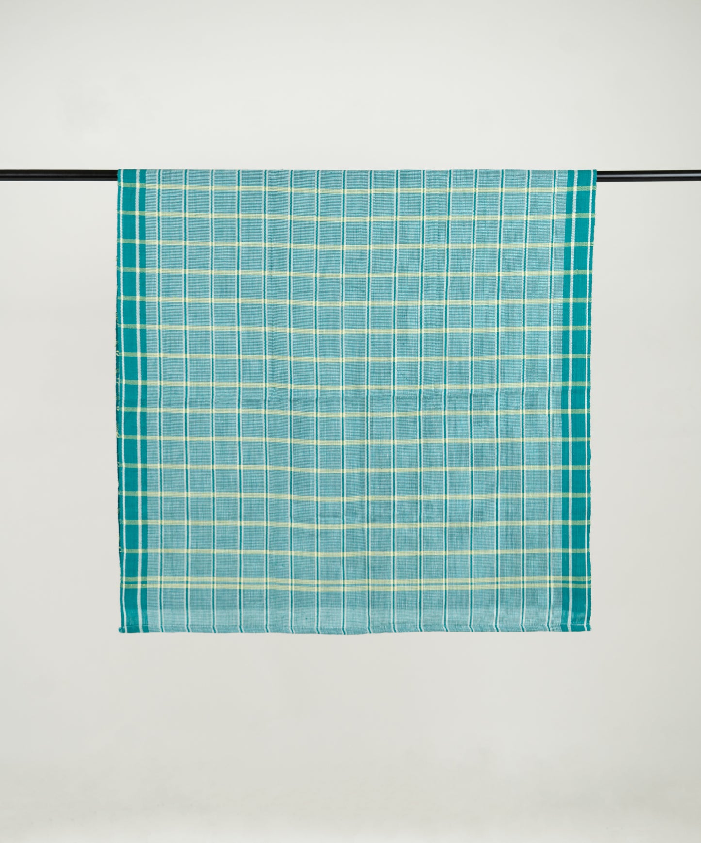 Chennimalai Soft Checked Towel Green