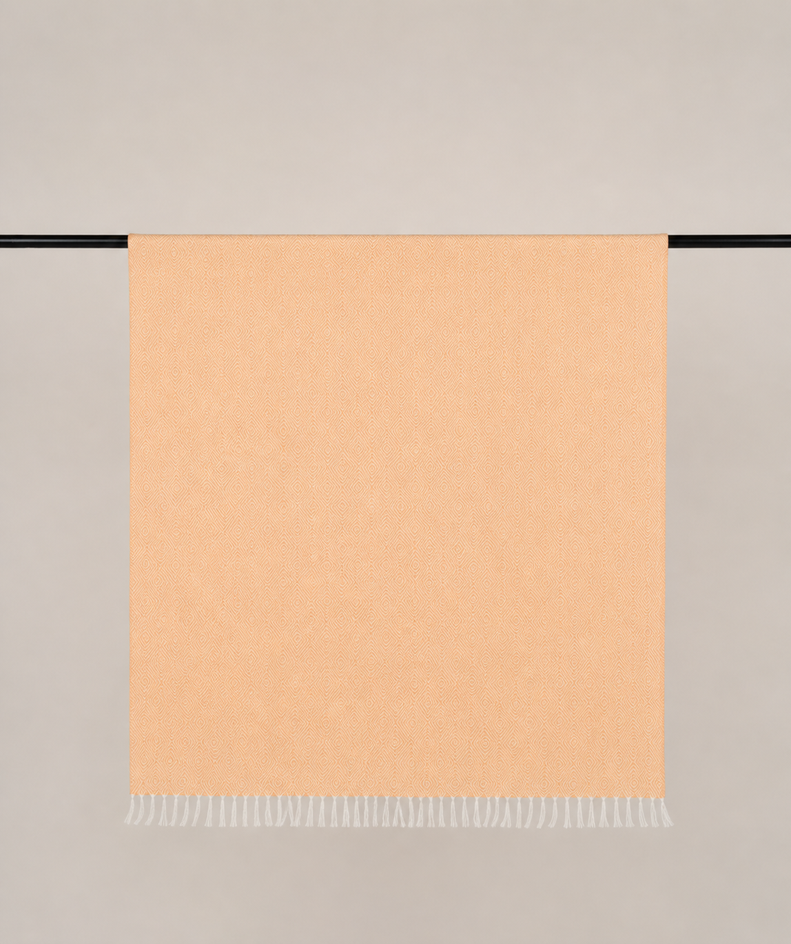 Chennimalai soft Diamond weave towel Peach