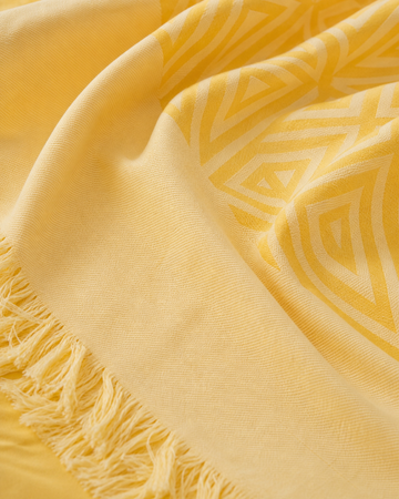 Sun Ray Lovely Chennimalai Bedsheet — Fabric and pattern detail view
