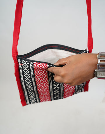 TODA Emdroidery Sling bag