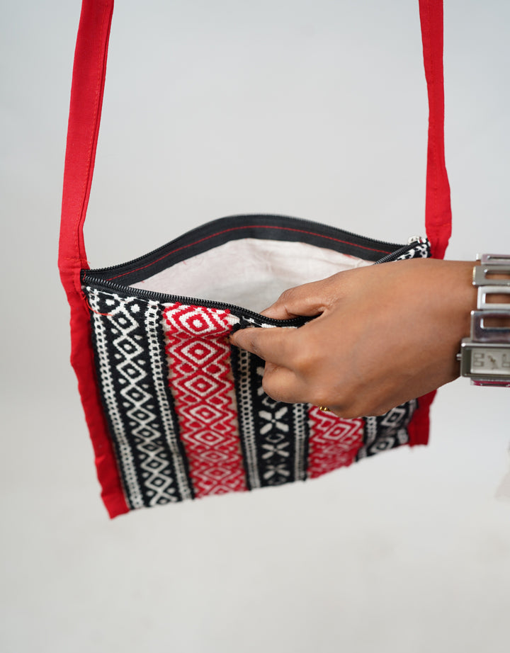 TODA Emdroidery Sling bag