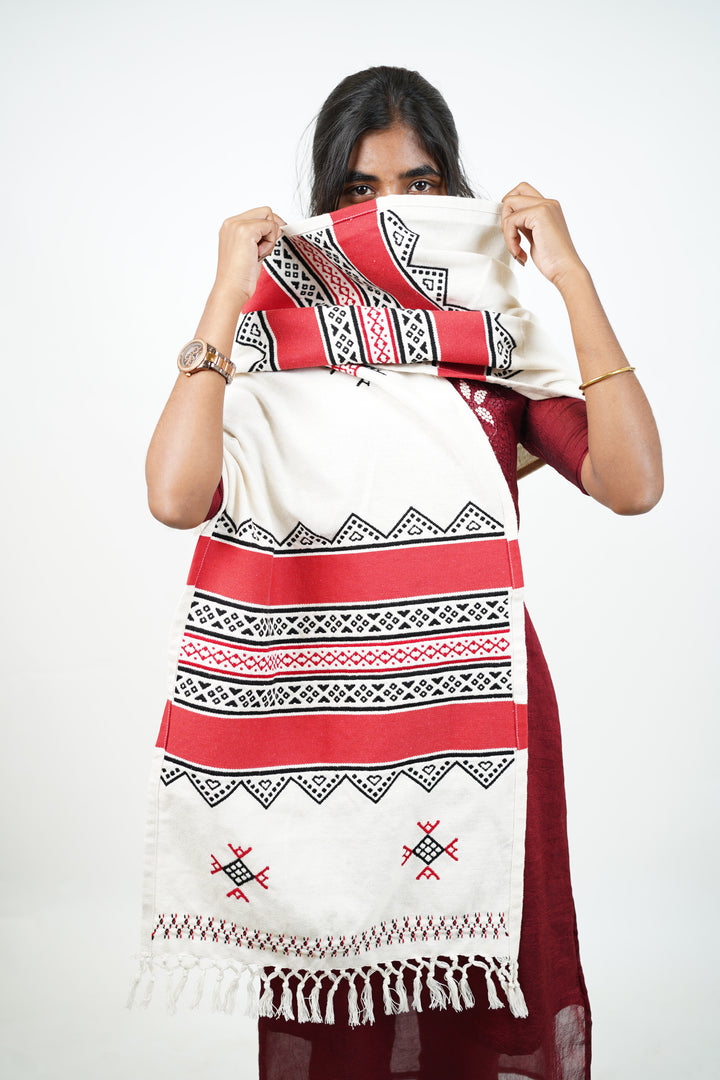 TODA Embroidery Stole