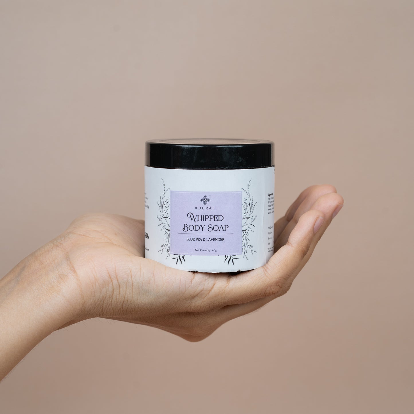 Blue Pea & Lavender Whipped Body Soap