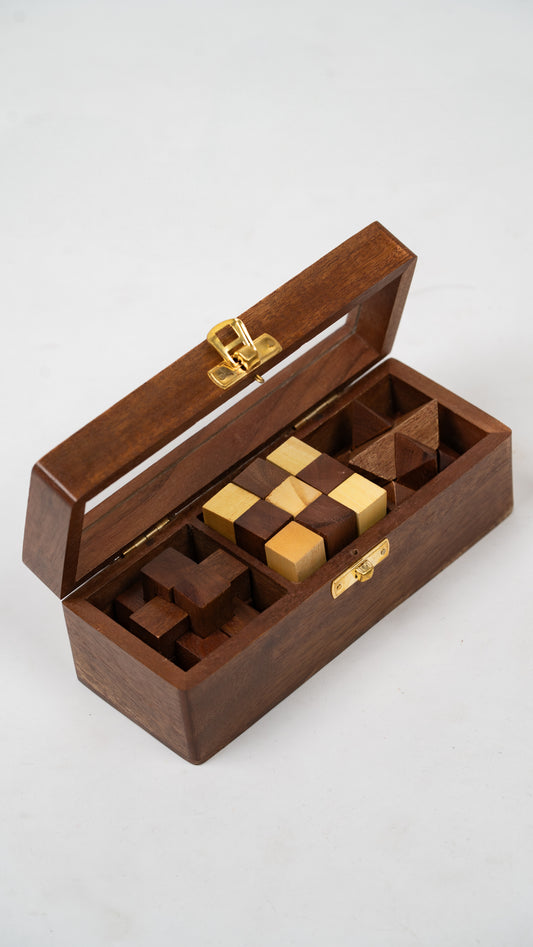 Wooden 3 Set Puzzle Box