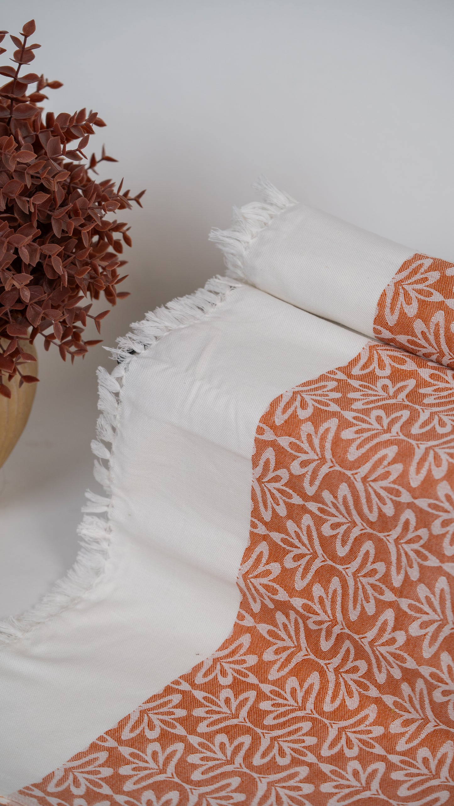 Botanical Bloom Lovely Chennimalai Bedsheet