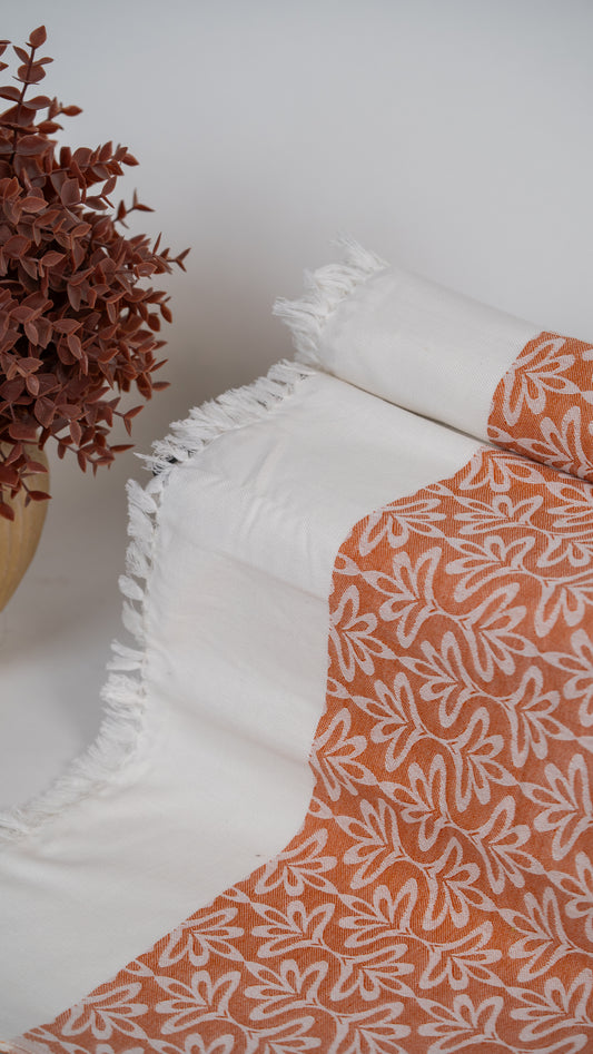 Botanical Bloom Lovely Chennimalai Bedsheet