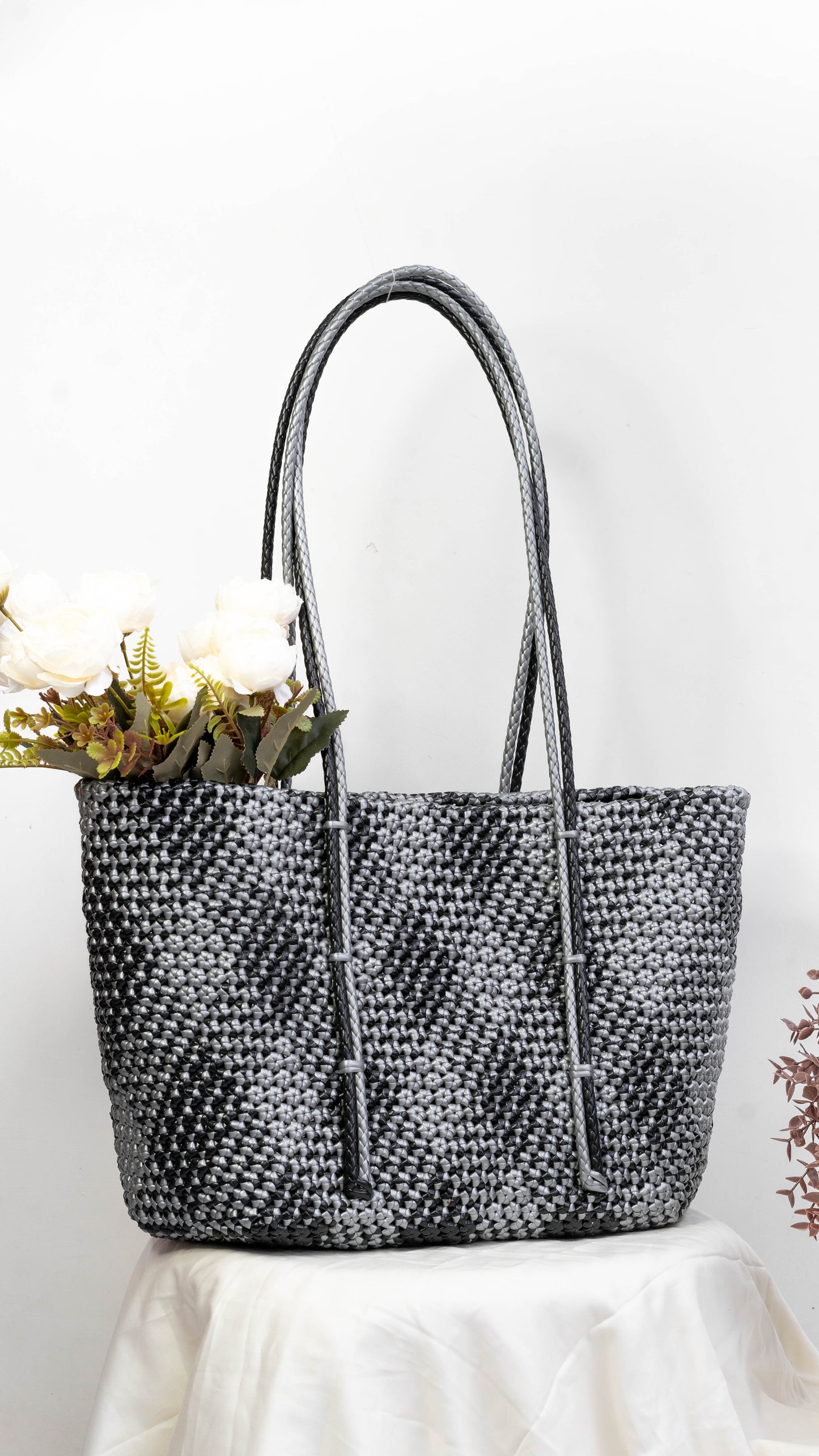 Grey & Black Large Size Baskets