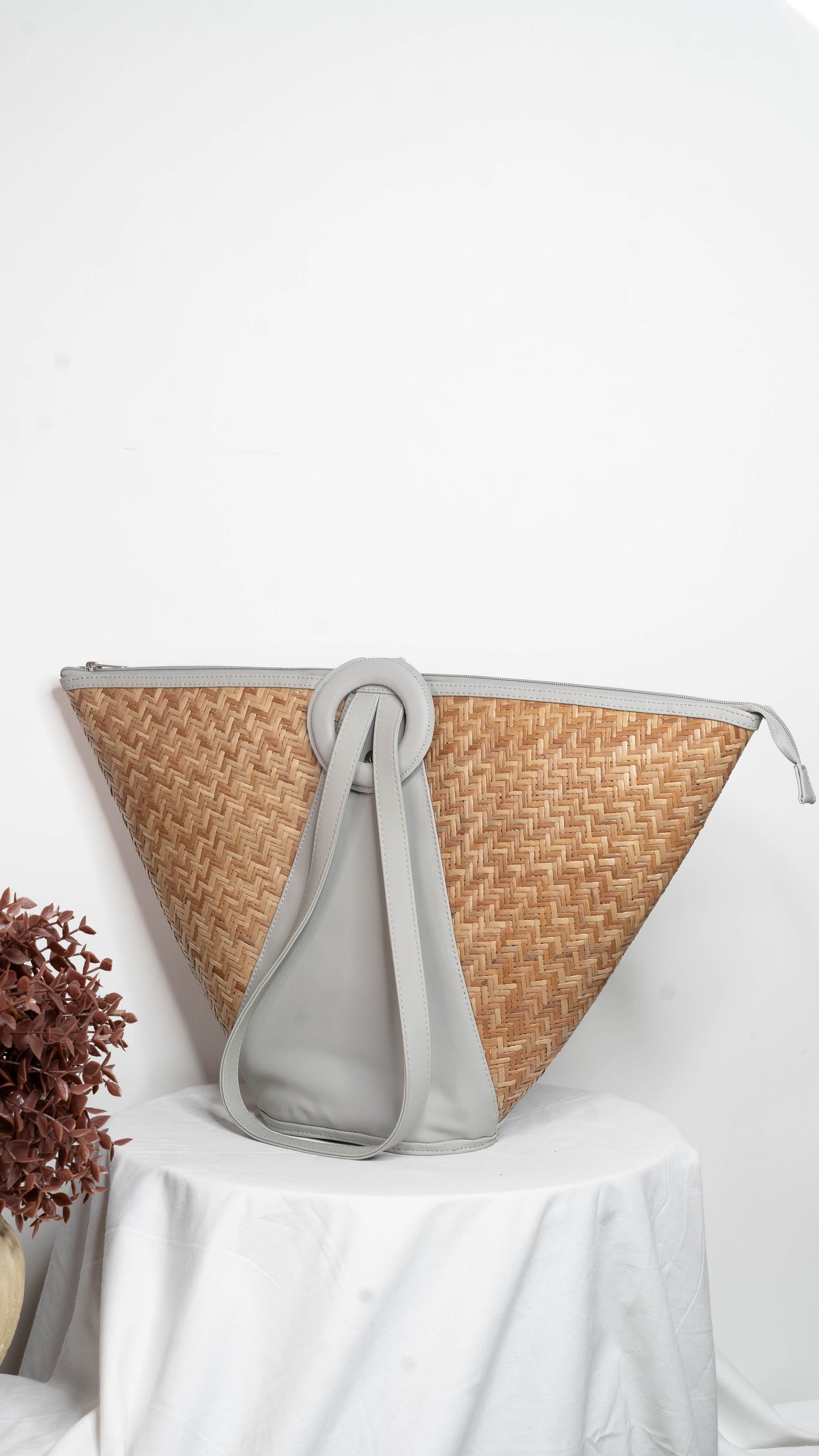 Grey Beach Tote