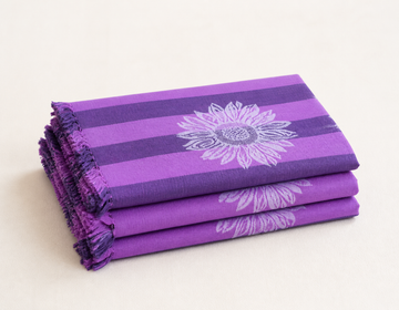 Velvet Bloom Lovely Chennimalai Bedsheet — Folded catalogue view