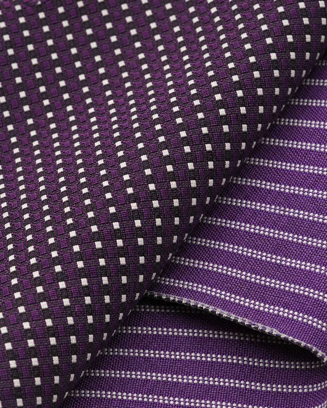 Viking Chennimalai Bedsheet - Purple — Fabric and pattern detail view